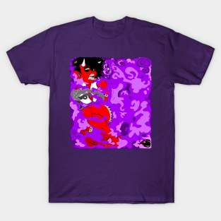 Demon Girl's Fear of the Unknown T-Shirt